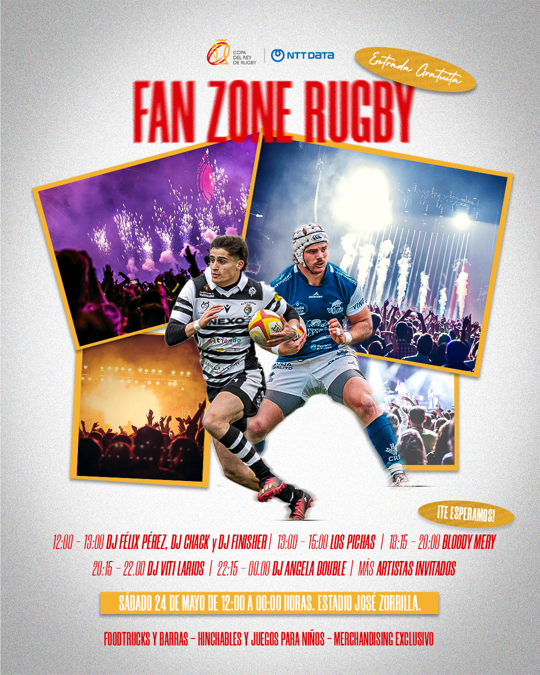 Una Fan Zone de altura para engalanar la final de la NTT DATA Copa del ...