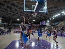 Imagen del partido ante el Estudiantes del martes en Pisuerga FOTO. Valladoliddeporte